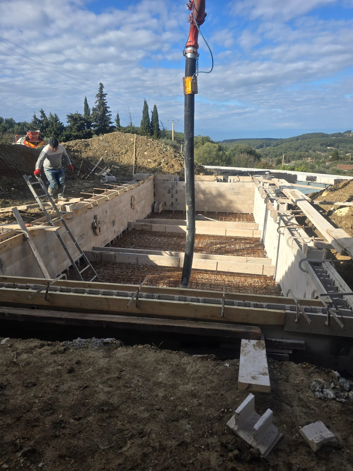 Terrassement villa La Seyne-sur-Mer dans le Var