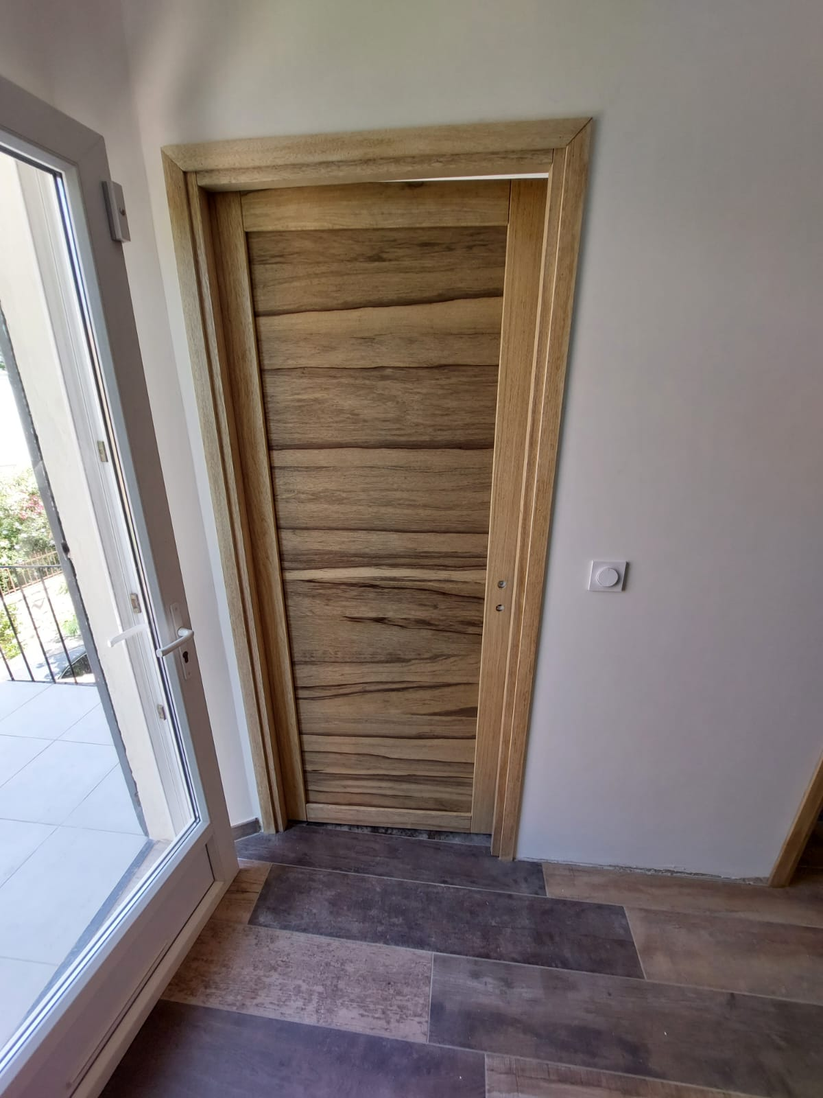Installation de porte