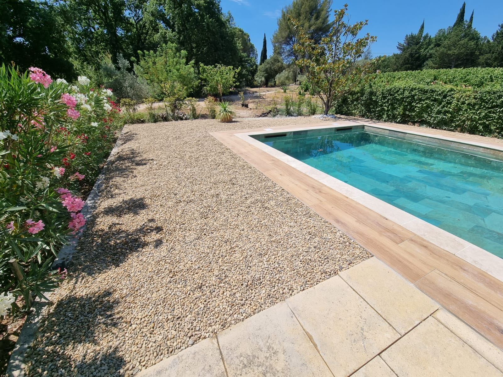 Rénovation complète d'une piscine + terrasse