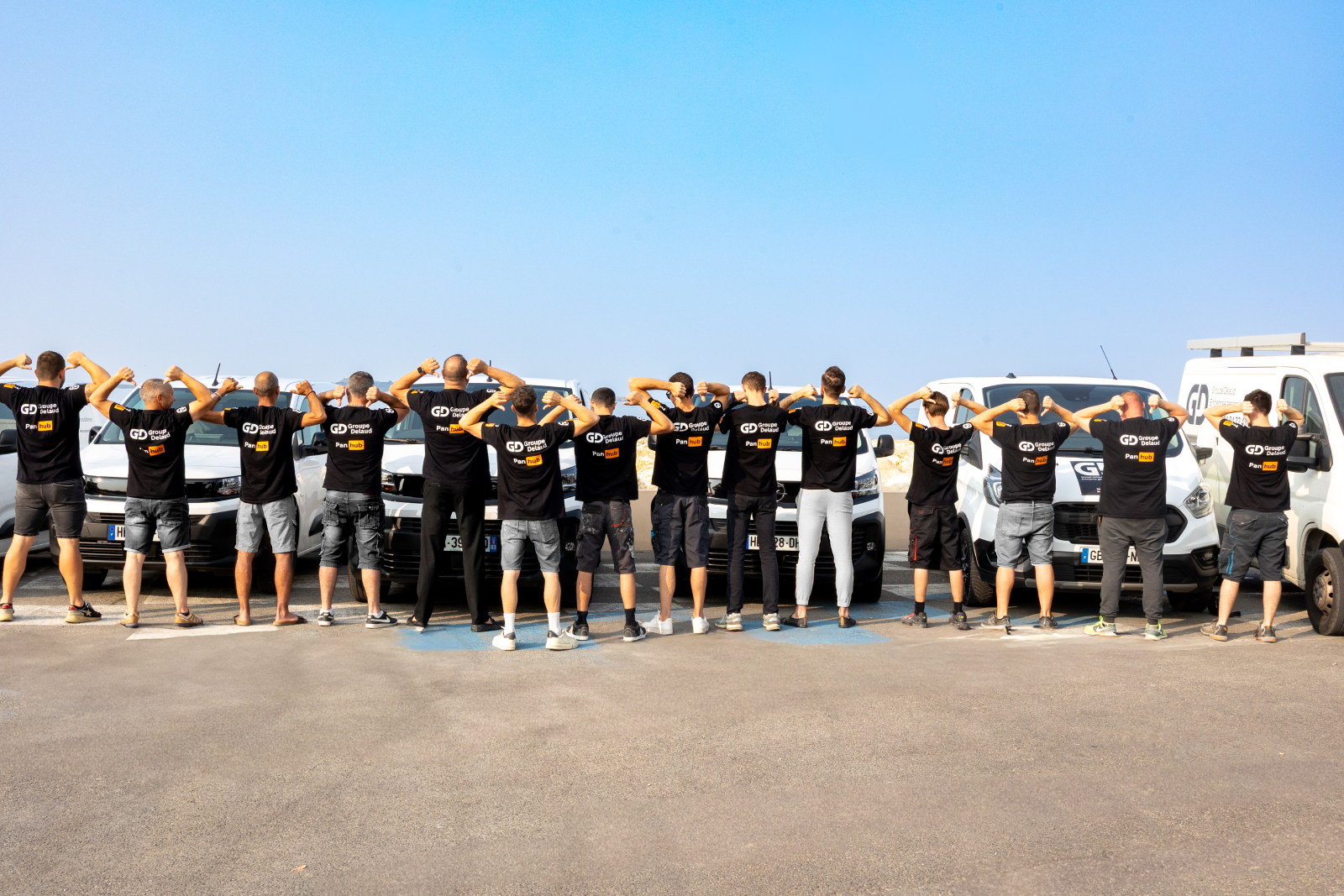 Photo équipe Groupe Delaud, rénovation et énergie à La Seyne