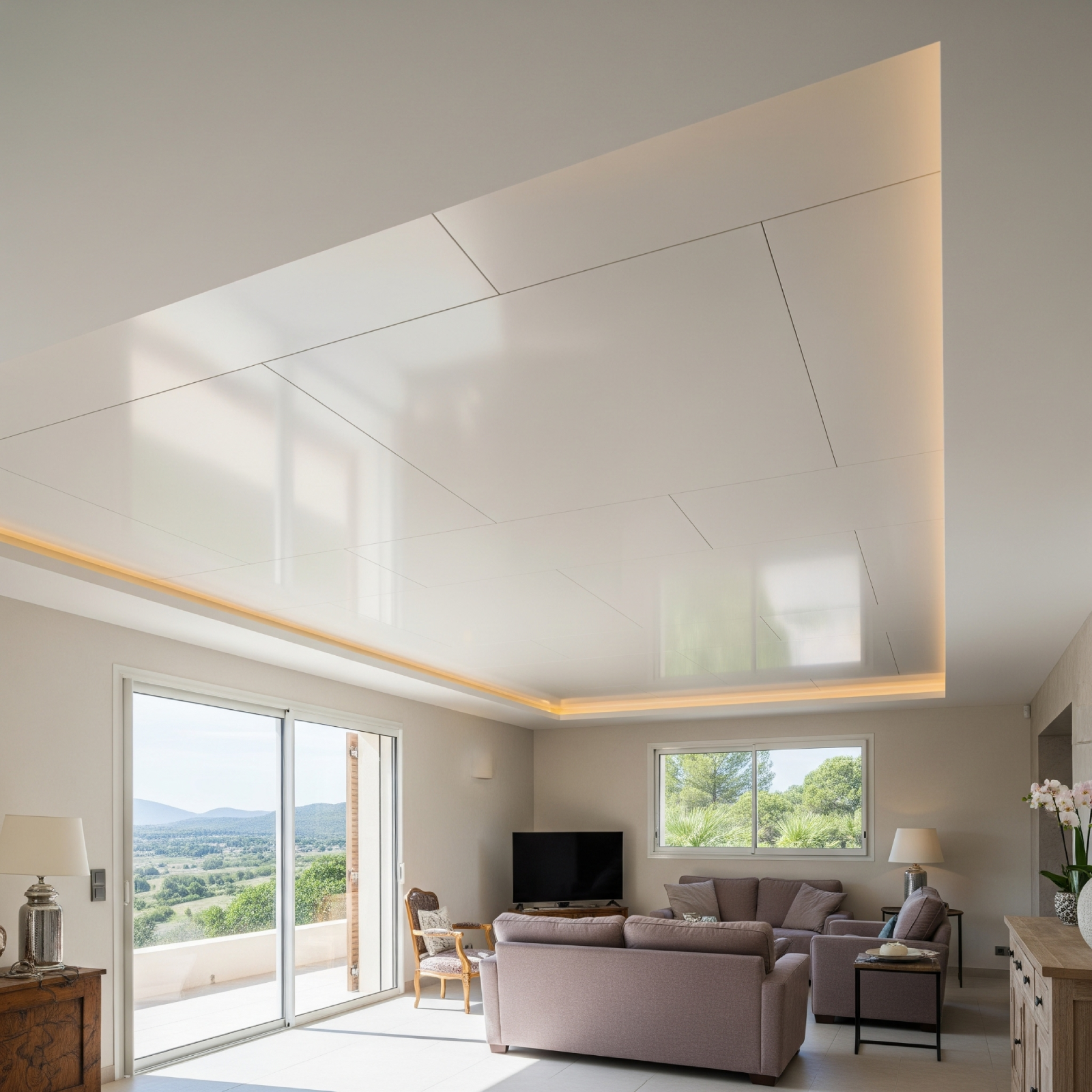 Pose faux plafond dans une villa à La Seyne-sur-Mer