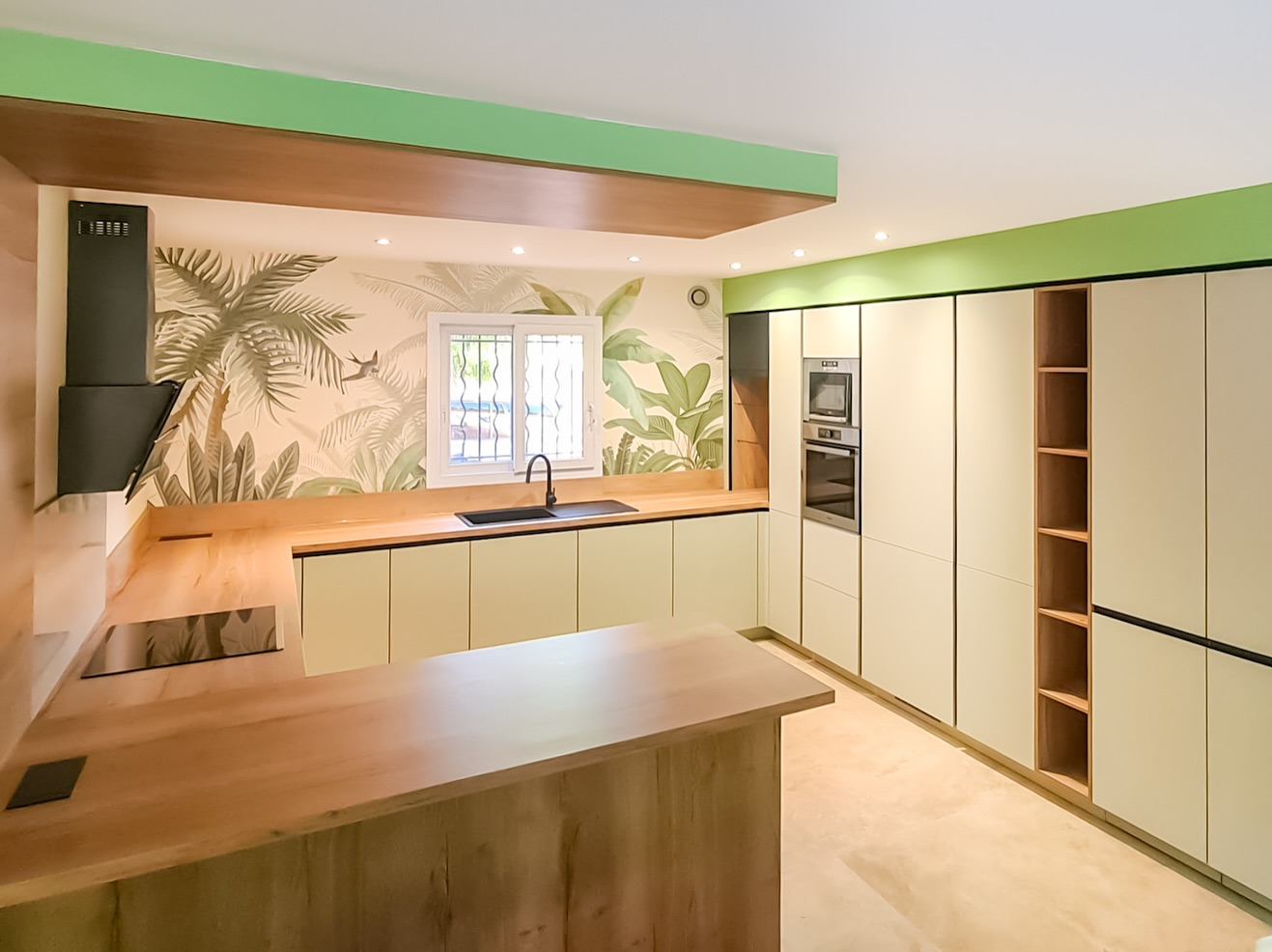 Rénovation cuisine après