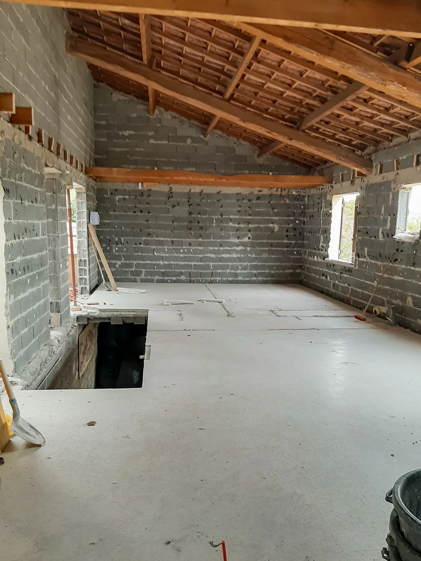 Rénovation villa six fours avant