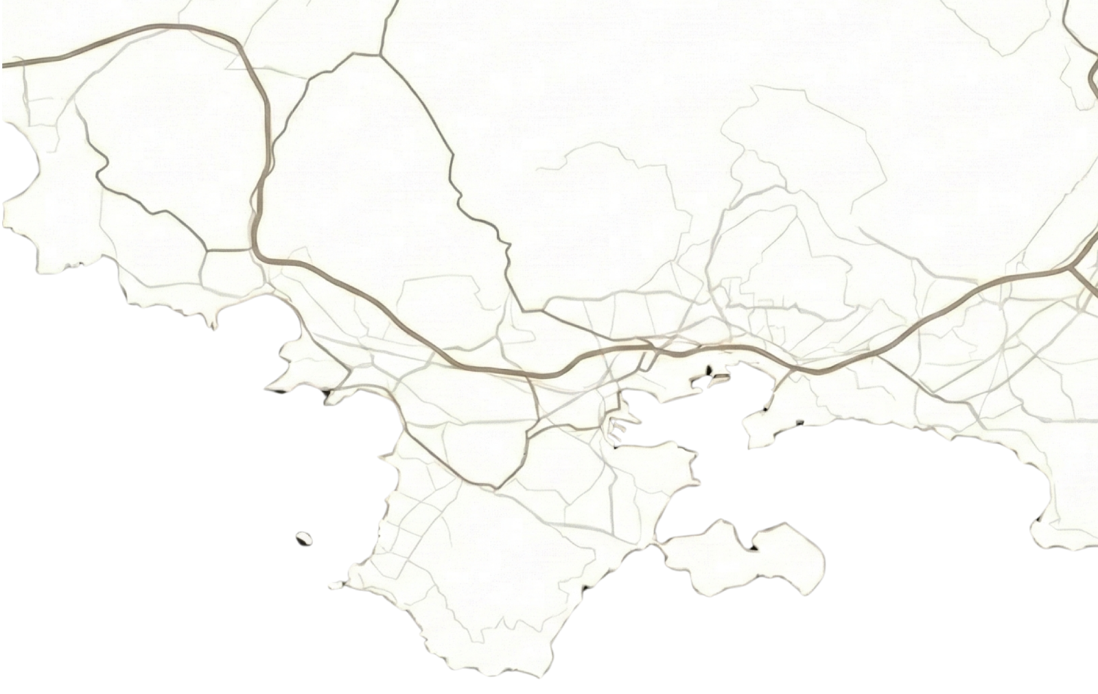 Carte Toulon Agglomération