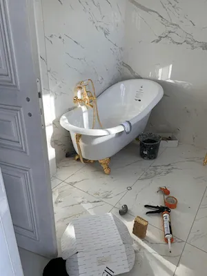 Travaux de rénovation complète de salle de bain à Toulon